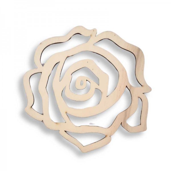 Leseni podstavki za pijačo Vrtnica - komplet